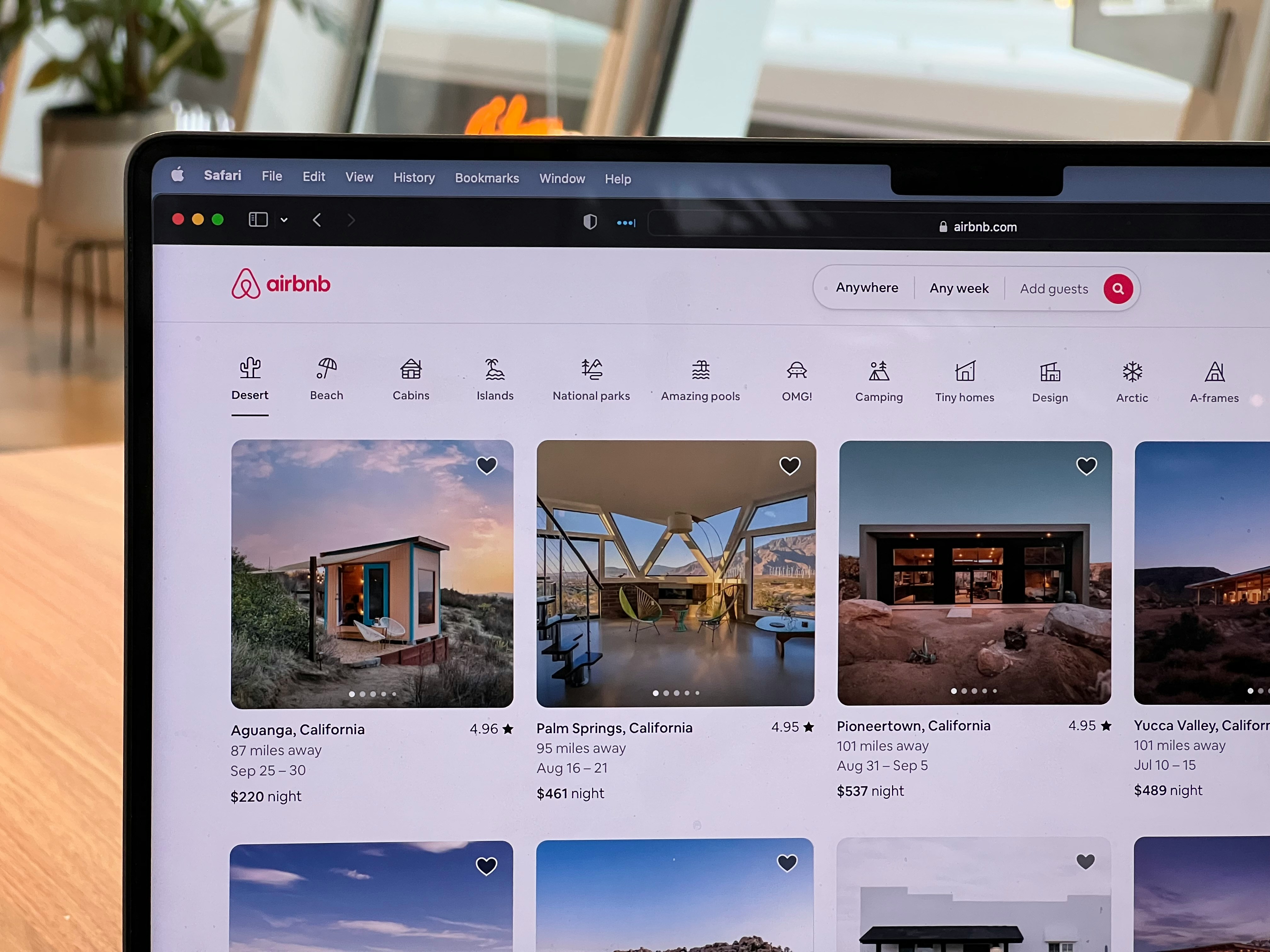 Airbnb listings in the desert — Old Town Scottsdale short-term rental market