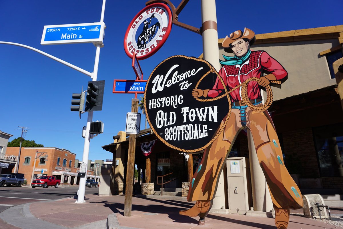 The Old Town Scottsdale sign